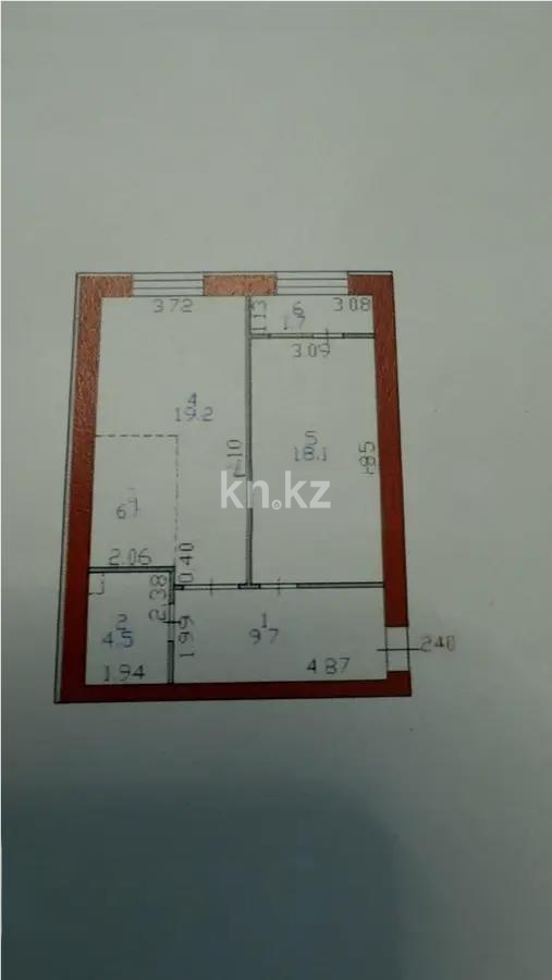 Продажа 2-комнатной квартиры, 61 м², ул. Жошы хана, дом  14/1 в Астане - фото 4