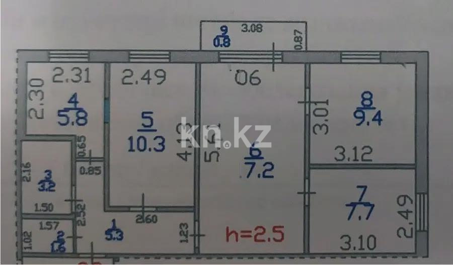 Продажа 4-комнатной квартиры, 63 м² в Шахтинске