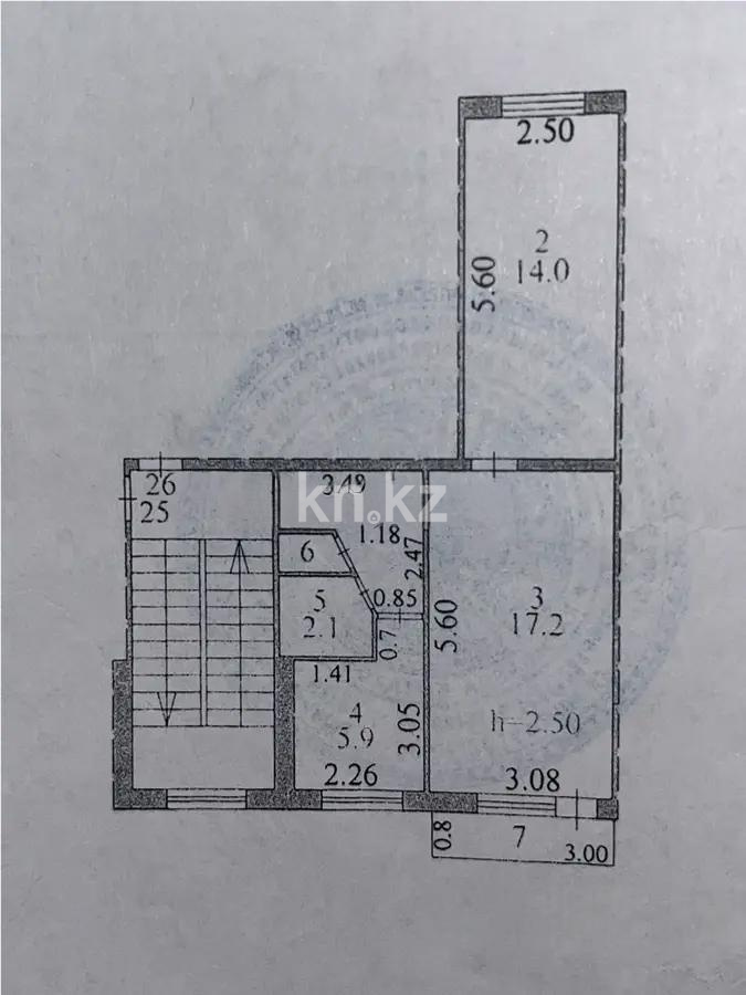 Продажа 2-комнатной квартиры, 44 м² в Караганде