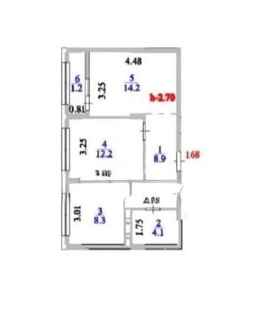 Продажа 2-комнатной квартиры, 48.9 м² в Астане - фото 5