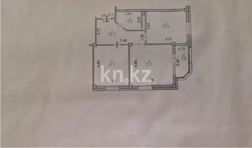 Продажа 2-комнатной квартиры, 76 м² в Астане