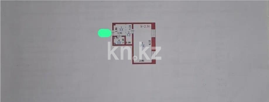 Продажа 1-комнатной квартиры, 26.3 м² в Астане - фото 5