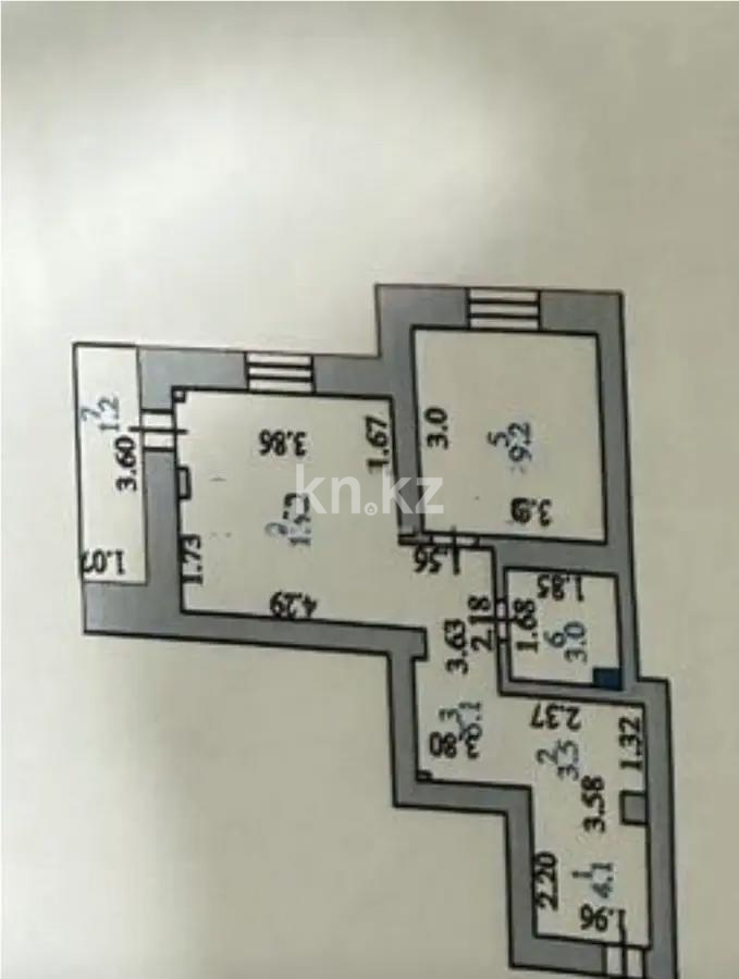 Продажа 2-комнатной квартиры, 40 м², ул. Майлина, дом  29 в Астане