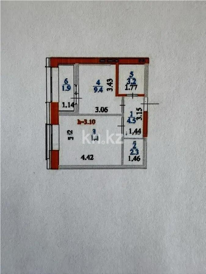 Продажа 1-комнатной квартиры, 37 м² в Астане - фото 3