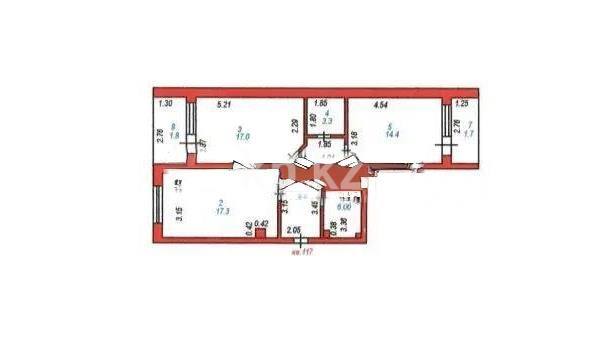 Продажа 2-комнатной квартиры, 73 м² в Астане - фото 6