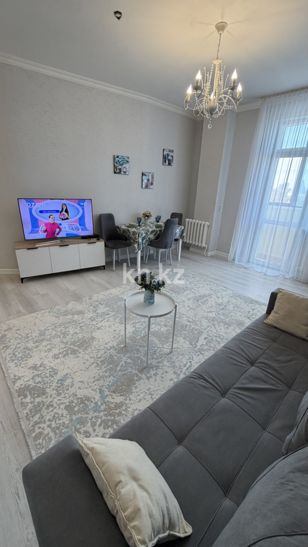 Аренда 2-комнатной квартиры посуточно, 54 м² в Астане - фото 5