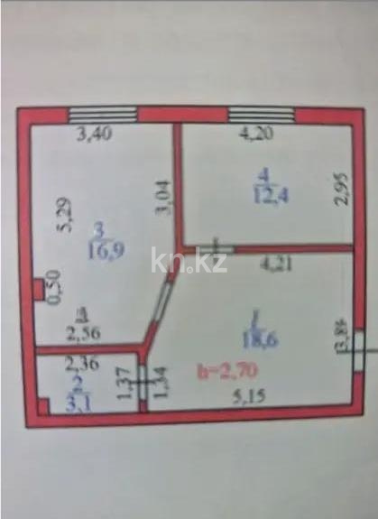 Продажа 2-комнатной квартиры, 51 м² в Астане - фото 2