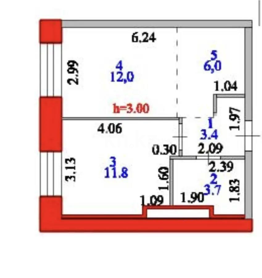 Продажа 2-комнатной квартиры, 36.9 м² в Астане - фото 5