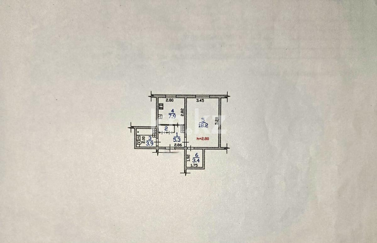 Продажа 1-комнатной квартиры, 40 м² в Алматы - фото 12
