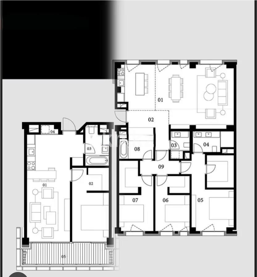 Продажа 6-комнатной квартиры, 175 м², ул. Култобе, дом  24/4 в Алматы - фото 6