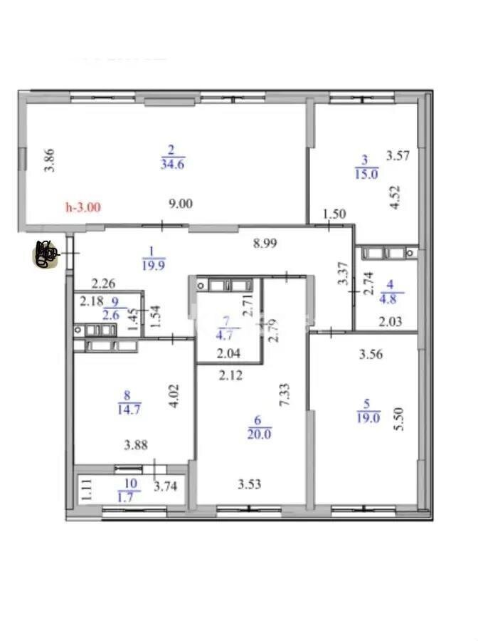 Продажа 4-комнатной квартиры, 137 м² в Астане - фото 10