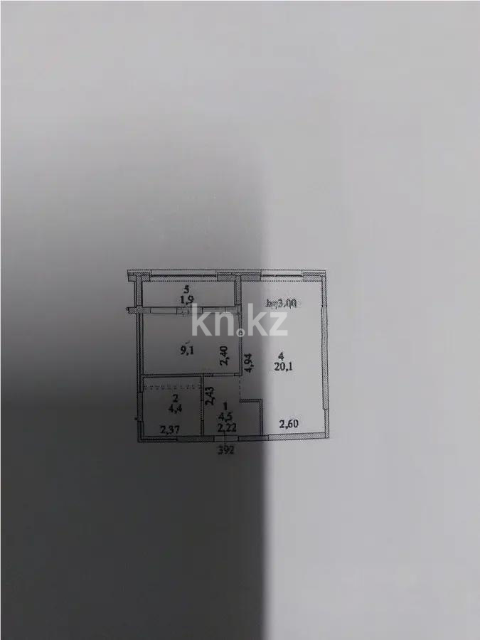 Продажа 1-комнатной квартиры, 40 м² в Астане