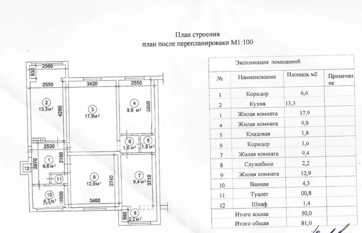 Продажа 4-комнатной квартиры, 81 м², ул. Муратбаева, дом  175 в Алматы - фото 9