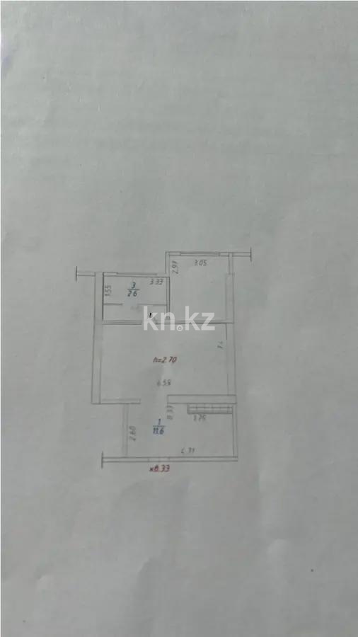 Продажа 2-комнатной квартиры, 53.5 м² в Алматы - фото 3