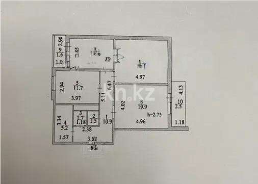Продажа 3-комнатной квартиры, 87 м² в Астане - фото 8