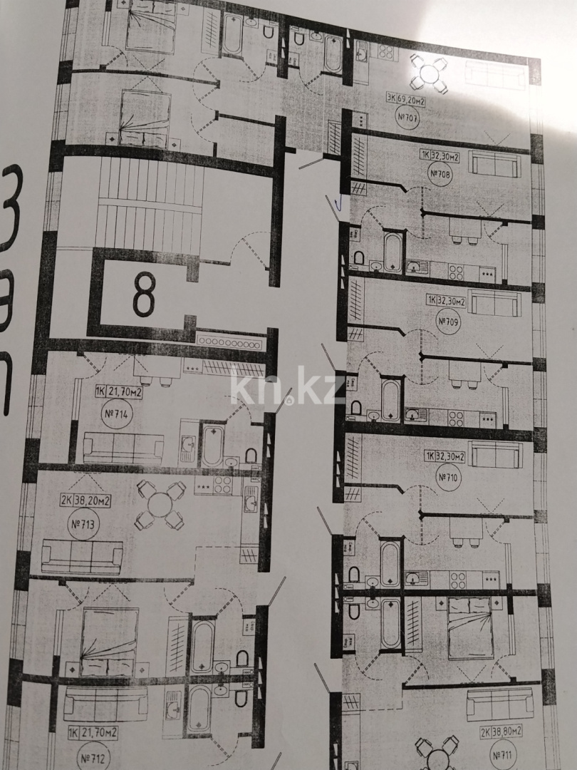 Продажа 1-комнатной квартиры, 32.3 м² в Астане - фото 5