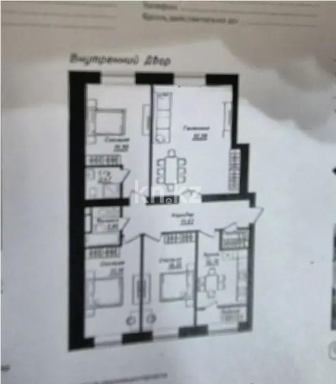 Продажа 4-комнатной квартиры, 123.4 м² в Астане