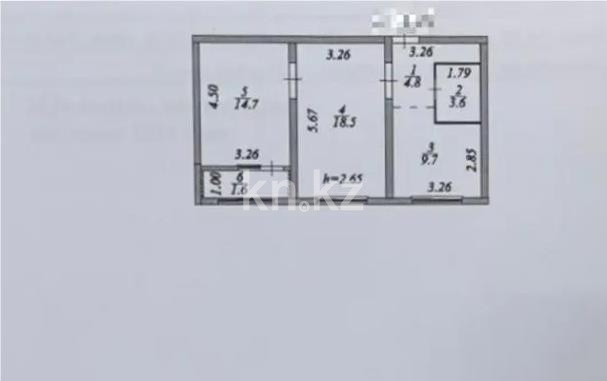 Продажа 2-комнатной квартиры, 53 м² в Астане - фото 5