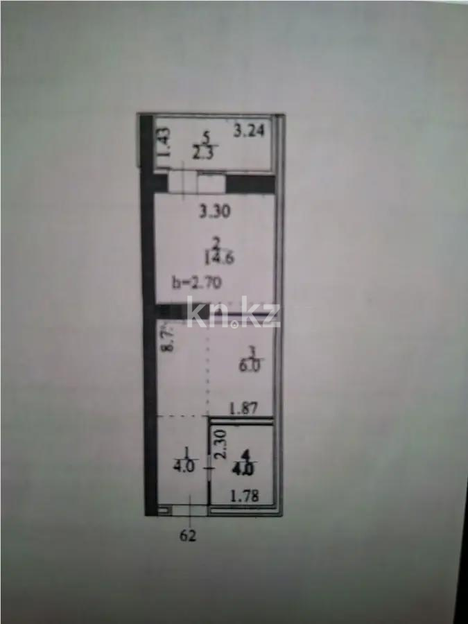 Продажа 1-комнатной квартиры, 31 м² в Астане - фото 2