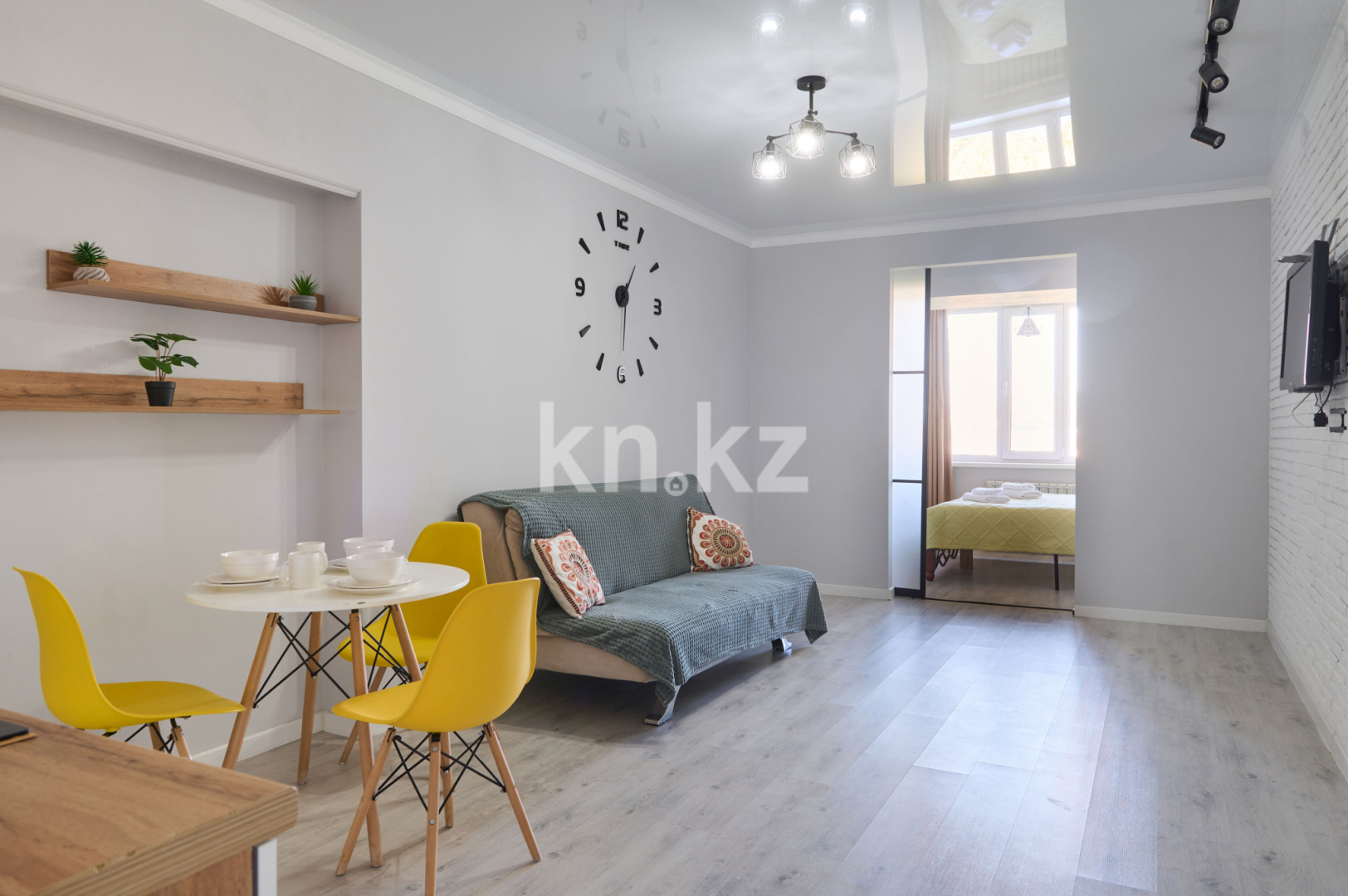 Аренда 1-комнатной квартиры посуточно, 45 м² в Алматы - фото 4