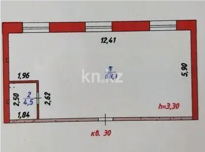 Продажа 2-комнатной квартиры, 73 м², ул. Жошы хана, дом  16/1 в Астане - фото 2