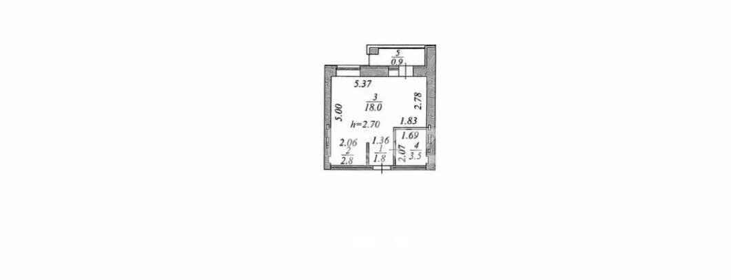 Продажа 1-комнатной квартиры, 27 м² в Астане - фото 4