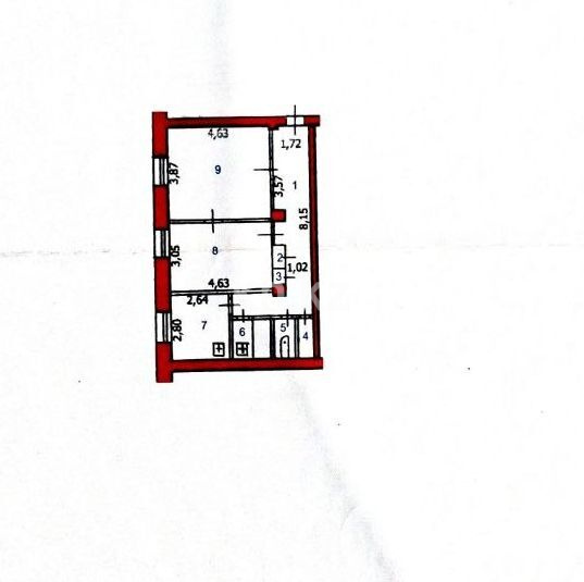 Продажа 2-комнатной квартиры, 60 м² в Усть-Каменогорске - фото 5
