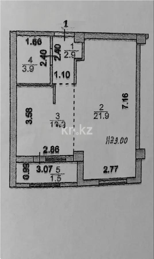 Продажа 1-комнатной квартиры, 40.4 м² в Астане - фото 7