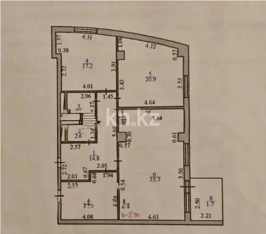 Продажа 3-комнатной квартиры, 110 м² в Астане - фото 6