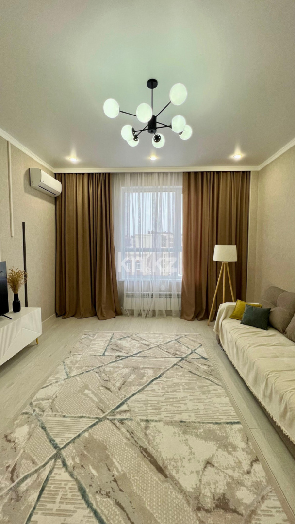 Аренда 1-комнатной квартиры посуточно, 50 м², ул. Бокейхана, дом  24 - пр. Мангилик Ел в Астане - фото 2