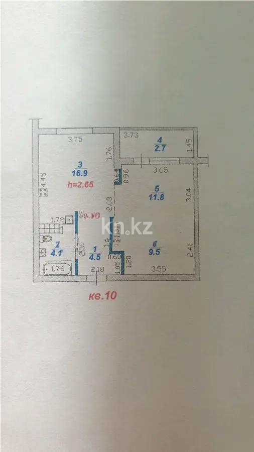Продажа 2-комнатной квартиры, 54 м², мкр-н Шугыла, дом  340/8 в Алматы - фото 4