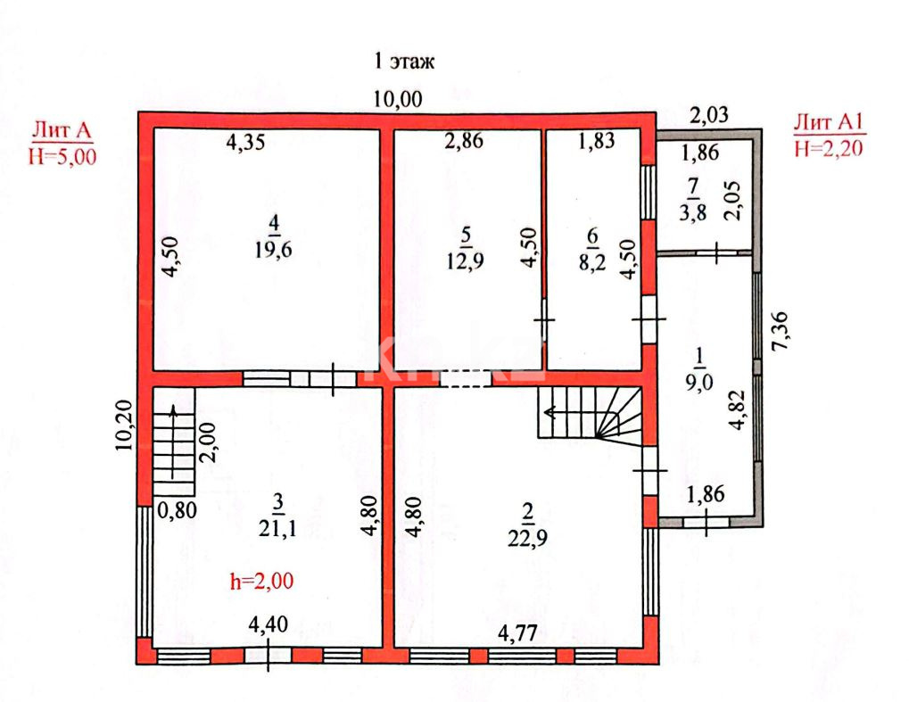 Продажа 5-комнатного дома, 178 м², Боралдай п. в Алматинской области - фото 28
