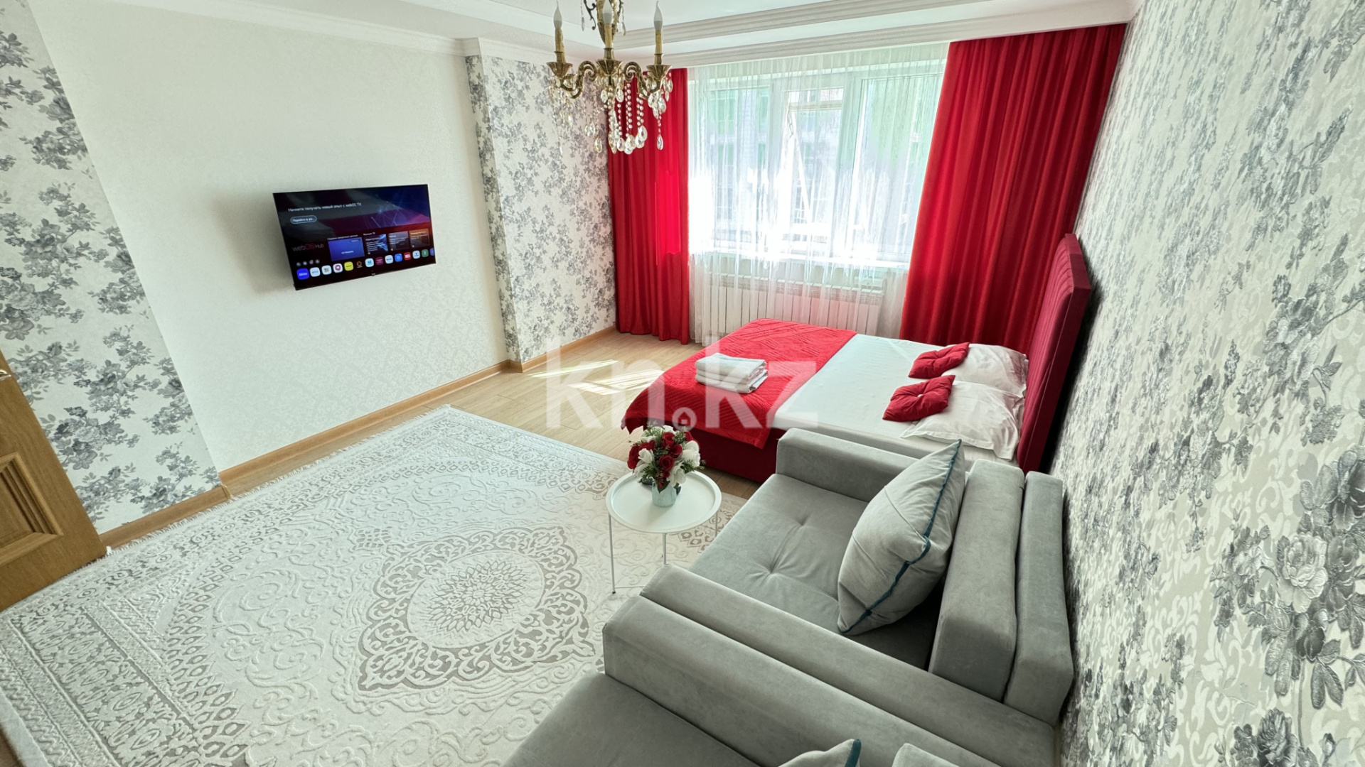 Аренда 3-комнатной квартиры посуточно, 75 м², пр. Кабанбай батыра, дом  48 - ул. Керей, Жанибек хандар в Астане - фото 2