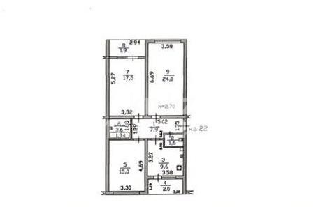 Продажа 3-комнатной квартиры, 83.1 м² в Алматы