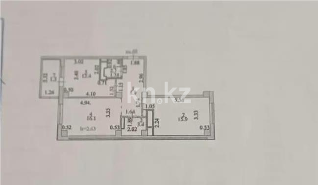 Продажа 2-комнатной квартиры, 60.1 м² в Астане - фото 6