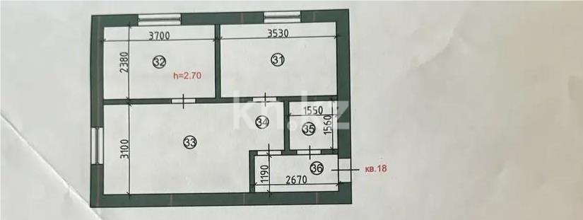 Продажа 2-комнатной квартиры, 40 м² в Алматы - фото 5