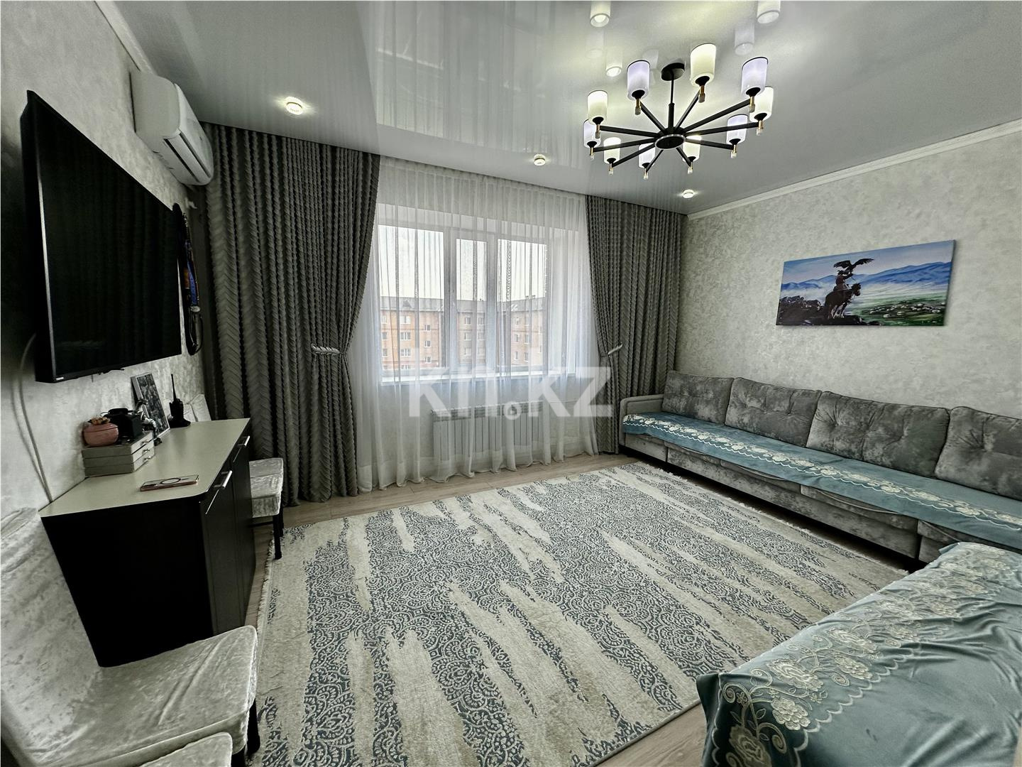 Продажа 3-комнатной квартиры, 85 м², мкр-н Степной-2 в Караганде