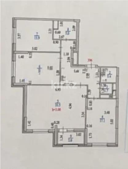 Продажа 3-комнатной квартиры, 112 м² в Астане