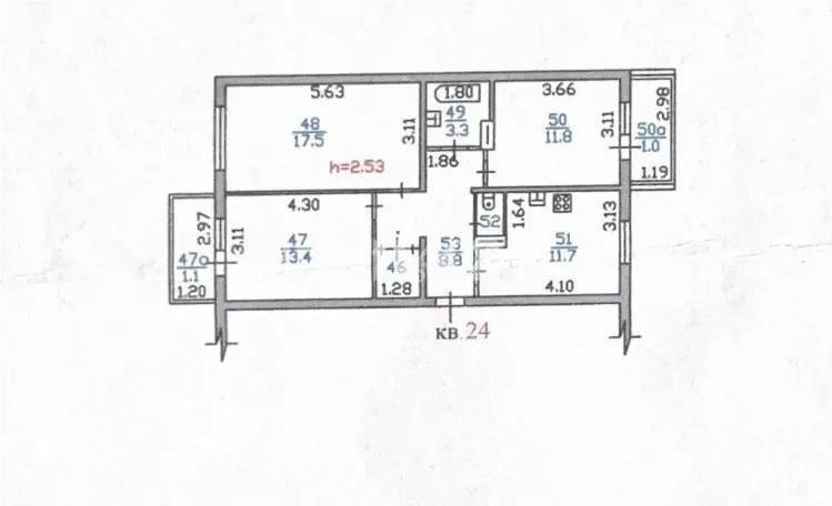 Продажа 3-комнатной квартиры, 71 м² в Алматы - фото 6