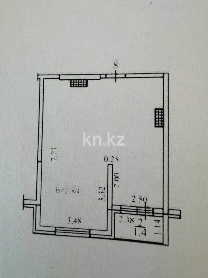 Продажа 1-комнатной квартиры, 45.1 м², пр. Рыскулова, дом  103/7 стр в Алматы - фото 3