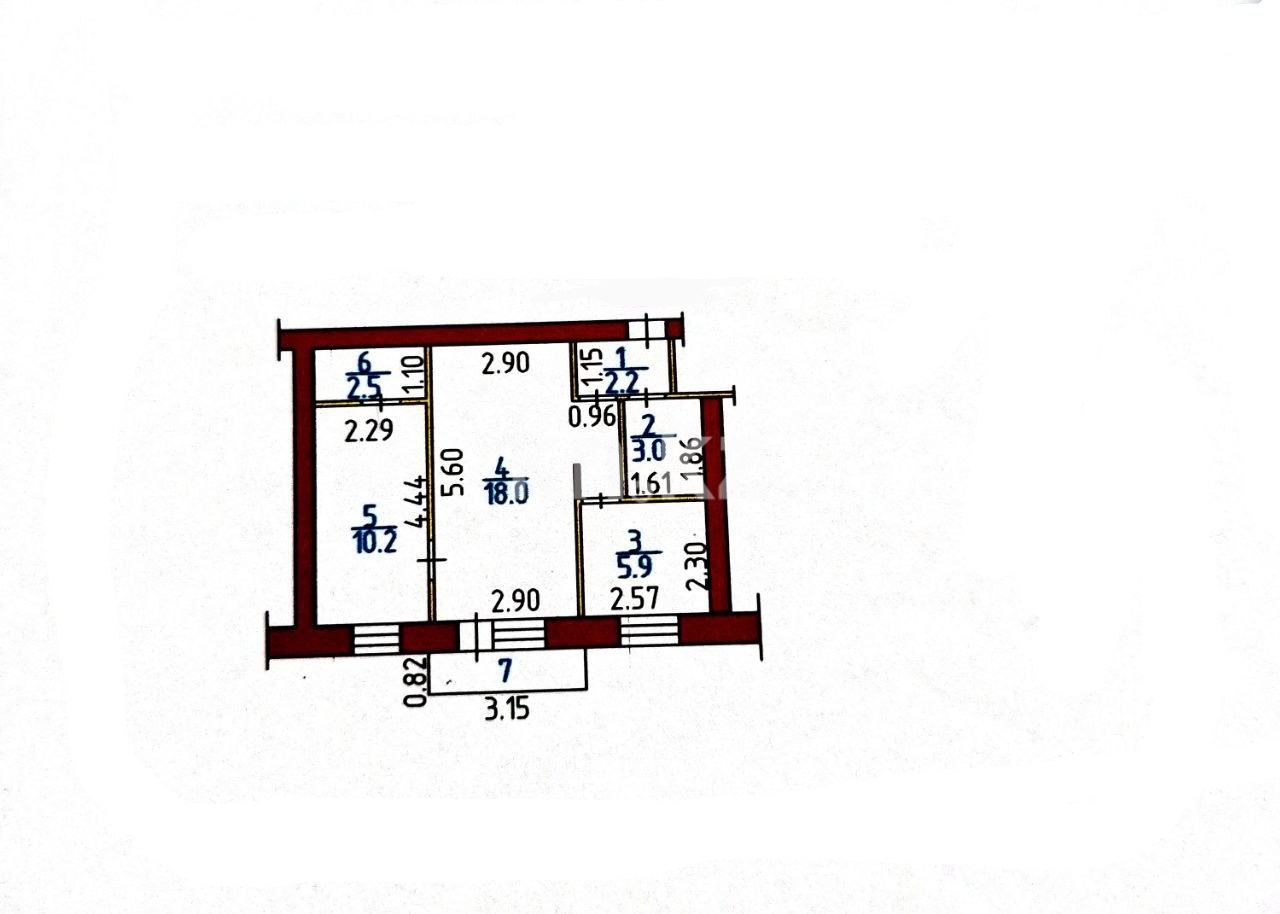 Продажа 2-комнатной квартиры, 43 м², ул. Потанина, дом  13 в Усть-Каменогорске - фото 8