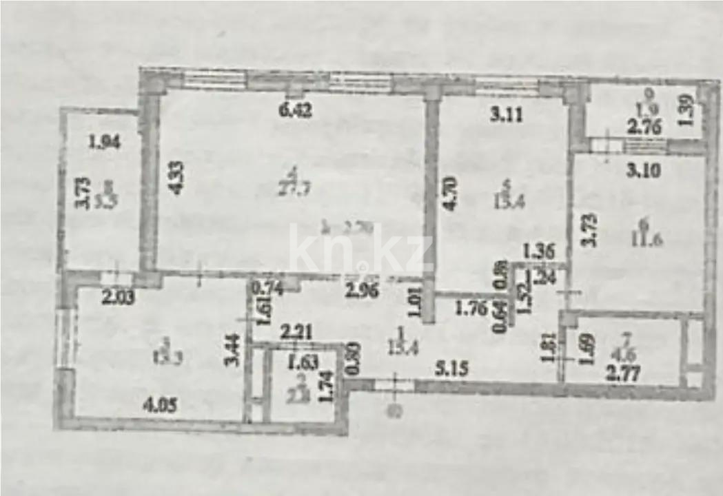 Продажа 3-комнатной квартиры, 94.2 м² в Астане - фото 7