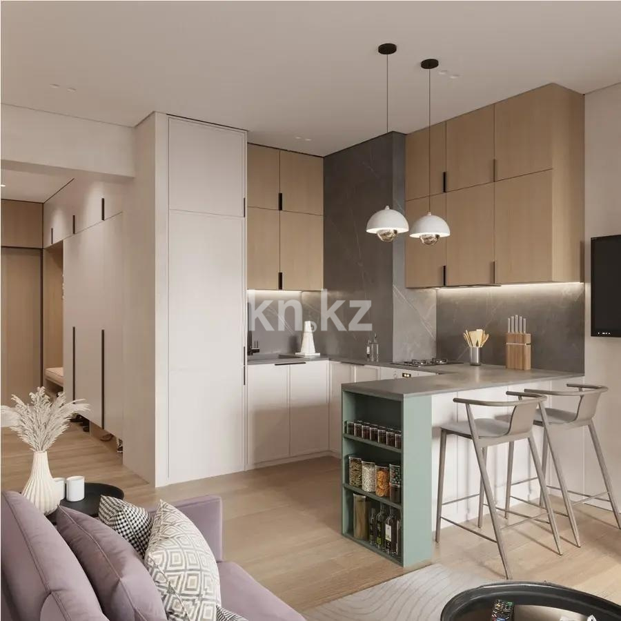 Продажа 1-комнатной квартиры, 37 м² в Алматы - фото 4