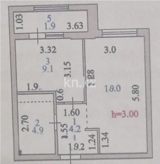 Продажа 1-комнатной квартиры, 36.7 м² в Астане - фото 5
