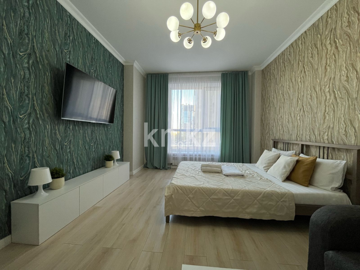 Аренда 2-комнатной квартиры посуточно, 55 м², ул. Керей, Жанибек хандар, дом  2/1 - Туран/Кардио-хирургическая больница/Онко-центр в Астане