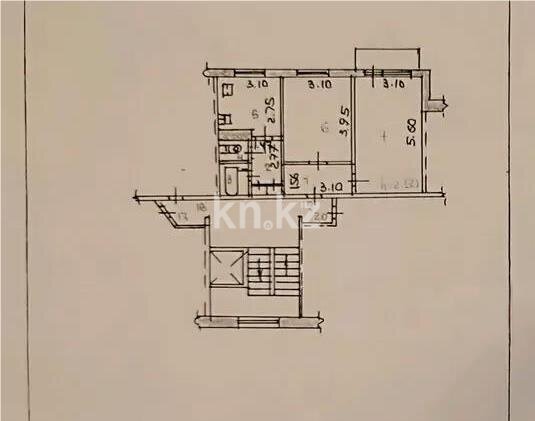 Продажа 2-комнатной квартиры, 50 м² в Темиртау - фото 6