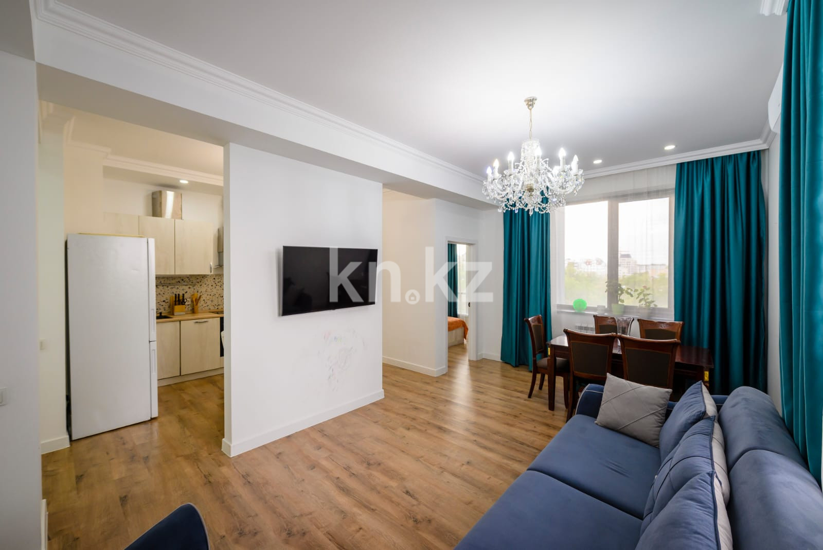 Аренда 3-комнатной квартиры посуточно, 75 м² в Алматы - фото 17