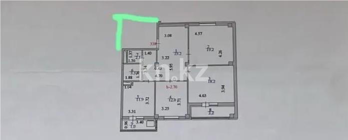 Продажа 3-комнатной квартиры, 93.4 м² в Астане - фото 6