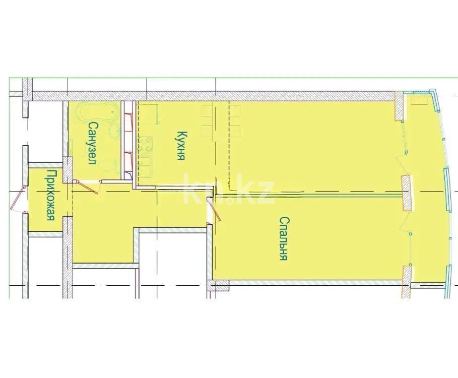 Продажа 2-комнатной квартиры, 80.7 м² в Алматы - фото 2