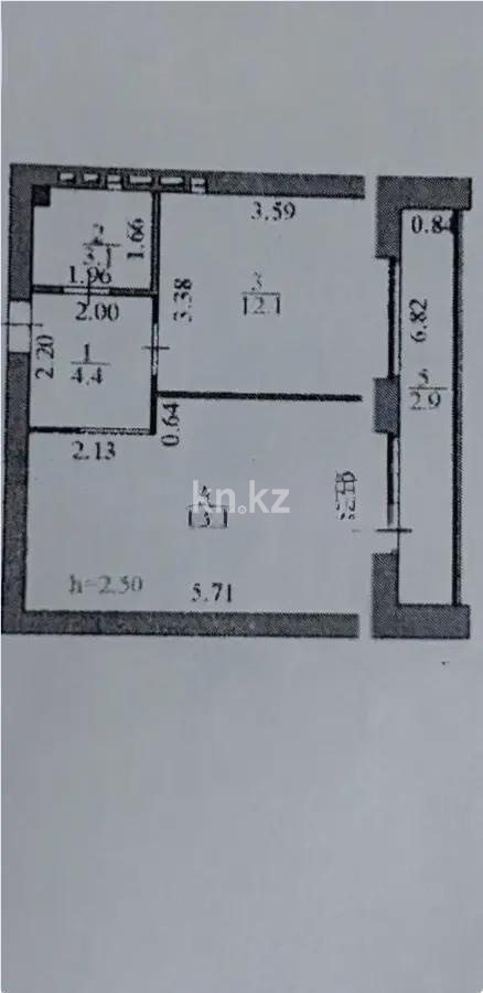Продажа 1-комнатной квартиры, 42 м² в Астане - фото 5